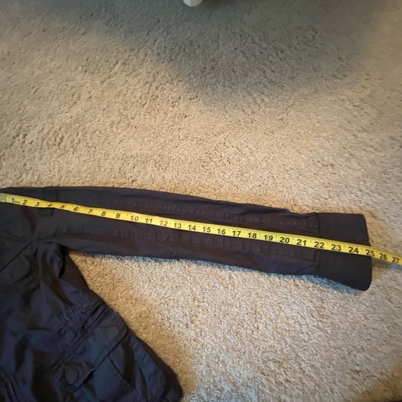 Abercrombie & Fitch Cotton Navy Hooded Vintage Utility Jacket Size XS - Picture 10 of 10